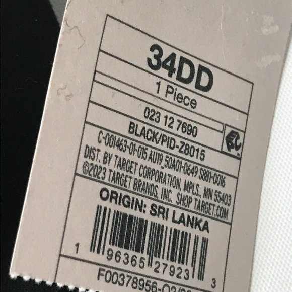 2 x Women's Auden Underwire Bras 34DD Black - Picture 10 of 11